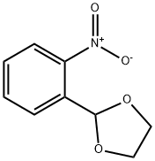 2-(2-硝基苯基)-1,3-二氧戊环 结构式