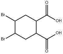 3,4-dibromohexahydrophthalic acid 结构式