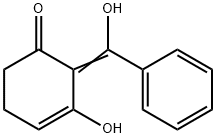 3-Cyclohexen-1-one, 3-hydroxy-2-(hydroxyphenylmethylene)- (9CI) 结构式