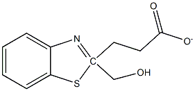 2-Benzothiazolemethanol,propanoate(ester)(9CI) 结构式