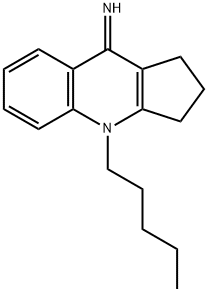 9H-Cyclopenta[b]quinolin-9-iMine, 1,2,3,4-tetrahydro-4-pentyl- 结构式