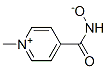 Pyridinium,  4-[(hydroxyamino)carbonyl]-1-methyl-,  inner  salt 结构式