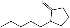 2-戊基环戊酮 结构式