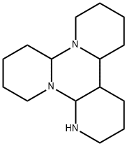 1,2,3,4,4a,4b,5,6,7,8,8b,9,10,11,12,12b-Hexadecahydro-1,8a,12a-triazatriphenylene 结构式