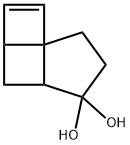 Tricyclo[4.3.0.01,4]non-2-ene-7,7-diol (9CI) 结构式