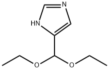 1H-Imidazole,  4-(diethoxymethyl)-  (9CI) 结构式