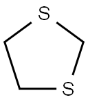 1,3-二硫代坊 结构式