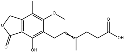 麦考酚酸(Z)-异构体 结构式