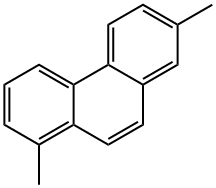 1,7-二甲基菲 结构式