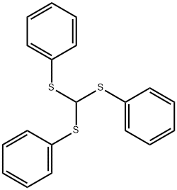 三(苯硫基)甲烷 结构式