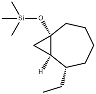 Silane, [[(1S,6S,7R)-6-ethylbicyclo[5.1.0]oct-1-yl]oxy]trimethyl- (9CI) 结构式
