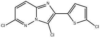 Imidazo[1,2-b]pyridazine, 3,6-dichloro-2-(5-chloro-2-thienyl)-