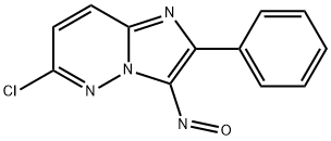 Imidazo[1,2-b]pyridazine, 6-chloro-3-nitroso-2-phenyl-