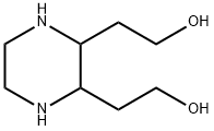 2,3-Piperazinediethanol(7CI,8CI) 结构式