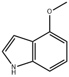 4-甲氧基吲哚 结构式