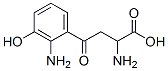 DL-3-羟基犬尿氨酸 结构式