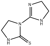 3-(2-IMIDAZOLINE-2-YL)-2-IMIDAZOLIDINETHIONE 结构式