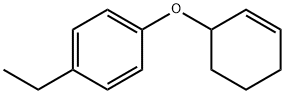 Benzene, 1-(2-cyclohexen-1-yloxy)-4-ethyl- (9CI) 结构式