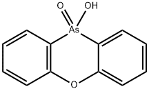 10-Hydroxy-10H-phenoxarsine 10-oxide 结构式