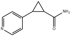 Cyclopropanecarboxamide, 2-(4-pyridinyl)- (9CI) 结构式