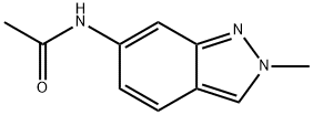 Acetamide,  N-(2-methyl-2H-indazol-6-yl)- 结构式