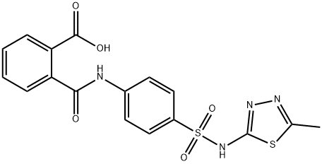 Phthalylsulfamethizol 结构式