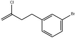 1-溴-3-(3-氯丁-3-烯-1-基)苯 结构式