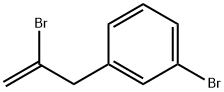1-溴-3-(2-溴烯丙基)苯 结构式