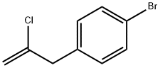 1-溴-4-(2-氯烯丙基)苯 结构式