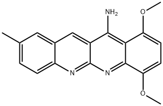 Dibenzo[b,g][1,8]naphthyridin-11-amine, 7,10-dimethoxy-2-methyl- (9CI) 结构式