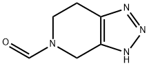 5H-1,2,3-Triazolo[4,5-c]pyridine-5-carboxaldehyde, 1,4,6,7-tetrahydro- (9CI) 结构式