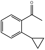 Ethanone, 1-(2-cyclopropylphenyl)- (9CI) 结构式