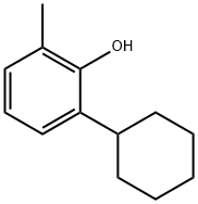 2-Cyclohexyl-6-methylphenol 结构式