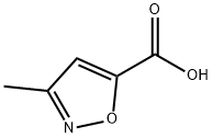 3-甲基异恶唑-5-甲酸 结构式