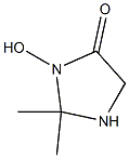 4-Imidazolidinone,3-hydroxy-2,2-dimethyl-,(1R,3S)-(9CI) 结构式