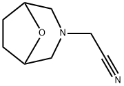 8-Oxa-3-azabicyclo[3.2.1]octane-3-acetonitrile(9CI) 结构式