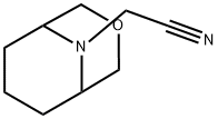 3-Oxa-9-azabicyclo[3.3.1]nonane-9-acetonitrile(9CI) 结构式