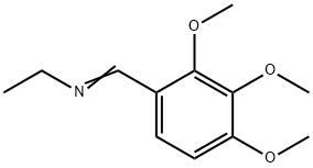 ETHANAMINE, N-[(2,3,4-TRIMETHOXYPHENYL)METHYLENE]- 结构式