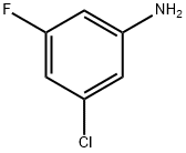 3-氯-5-氟苯胺 结构式