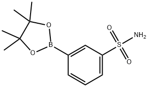 苯磺酰胺-3-硼酸频哪醇酯 结构式