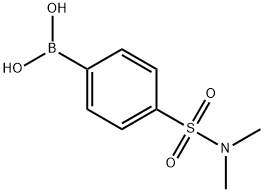 N,N-二甲基-4-硼苯磺酰胺 结构式