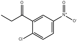 2-chloro-5-nitropropiophenone  结构式