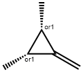 1α,2α-Dimethyl-3-methylenecyclopropane 结构式