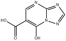 7-HYDROXY-[1,2,4]TRIAZOLO[1,5-A]PYRIMIDINE-6-CARBOXYLIC ACID 结构式