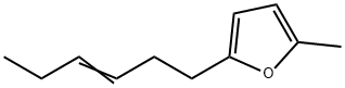 (Z)-2-(3-己烯基)-5-甲基呋喃 结构式