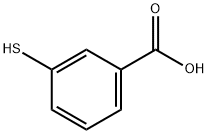 3-巯基苯甲酸 结构式