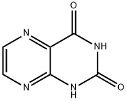 2,4-二羟基蝶啶 结构式