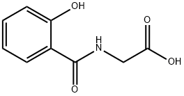 2-羟基马尿酸 结构式