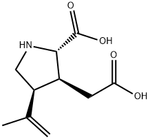 红藻氨酸, ** 结构式