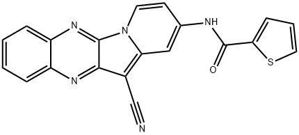 TOPK抑制剂(HI-TOPK-032) 结构式